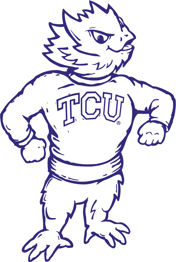 TCU Horned Frogs 1997-2005 Mascot Logo v2 iron on transfers for clothing